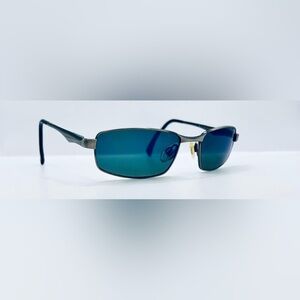 Blue Surf BS02 Gunmetal Oval Sunglasses Frames Only